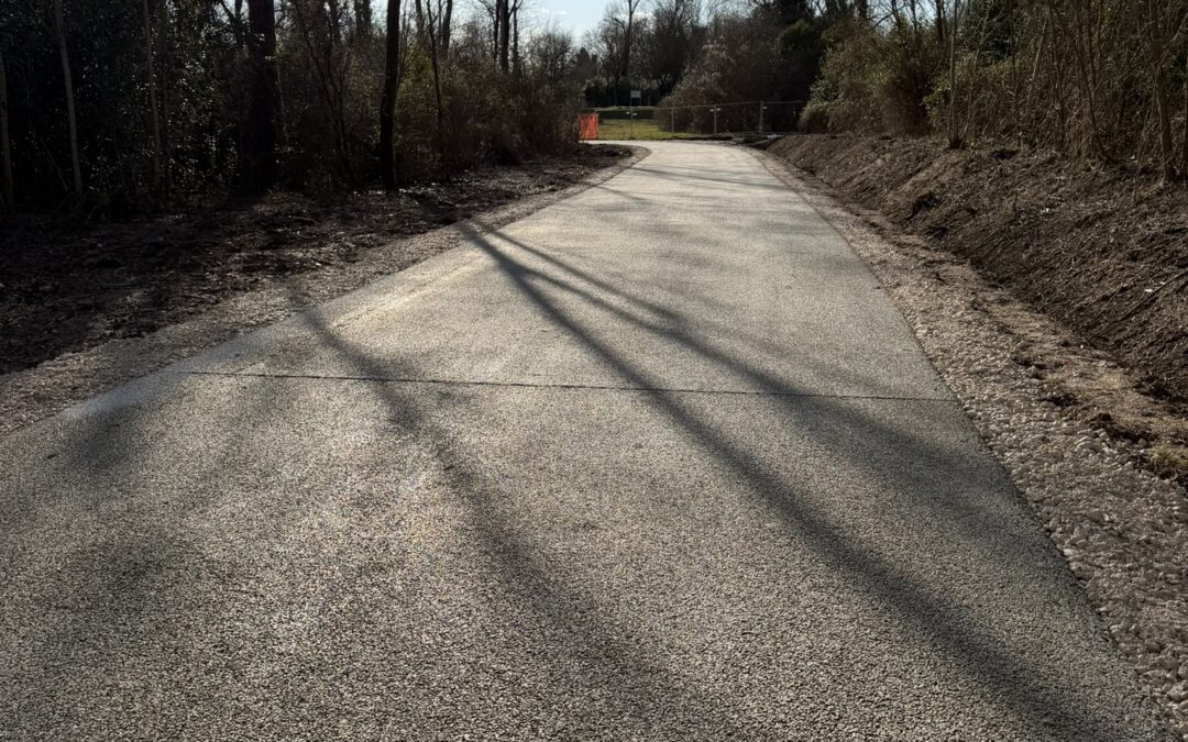 Realizzazione Calcestruzzo AutoDrenante Pigmentato Giallo – Pista Martelli Codafora – Pordenone