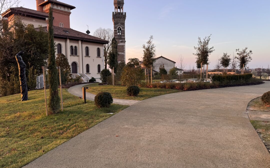 Realizzazione Calcestruzzo Drenante “BIOSTRASSE” – Caneva (PN)