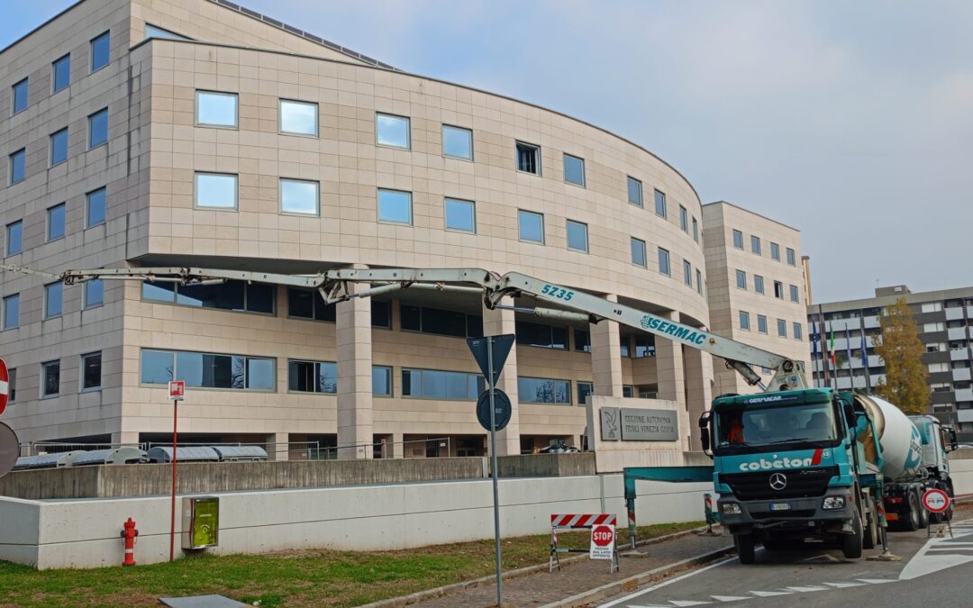 Fornitura Calcestruzzo “EFFETTO LAVATO” – “PALAZZO REGIONE FVG” – Udine